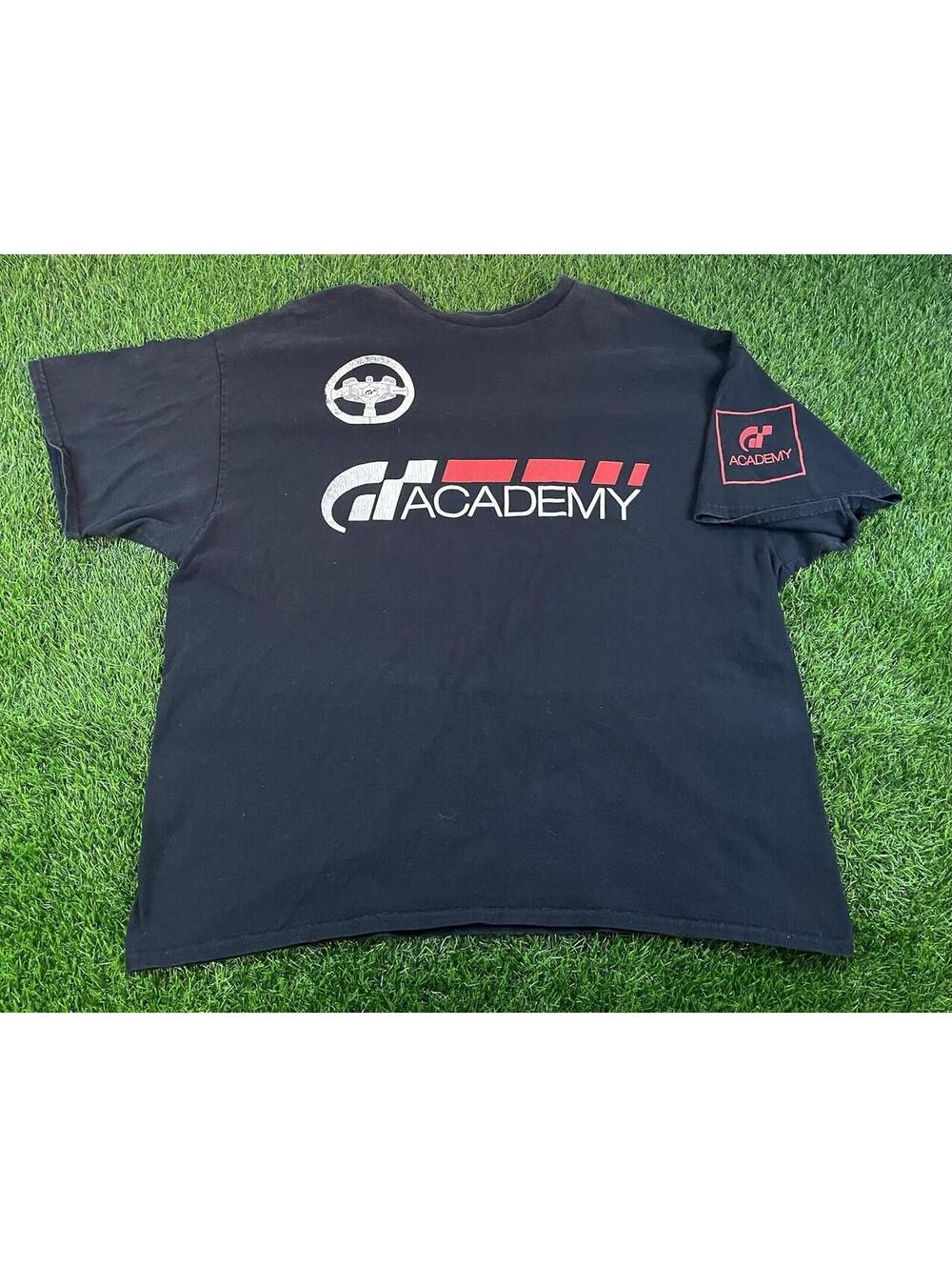 Gran Turismo Racing Video Game Promo Black T-Shirt Mens Size 2XL